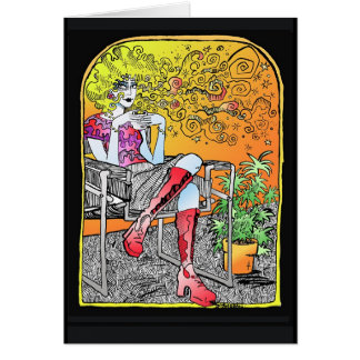 コップのOのコーヒーカード