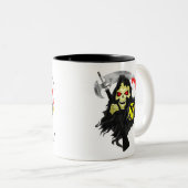 コップのo QC ツートーンマグカップ (正面右)