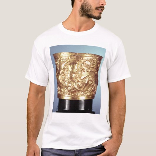 コップはVaphioの王室のな墓で、見つけました Tシャツ (正面)