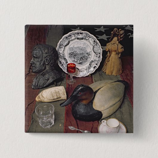 コップを含む目的のコレクション、 缶バッジ (正面)