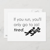 コップジョーク ポストカード (正面/裏面)