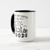 コップ熱いコーヒー マグカップ (正面左)