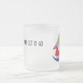 コップ|の曇らされたガラスのマグのあなたの精神の航海 フロストグラスマグカップ (中央)