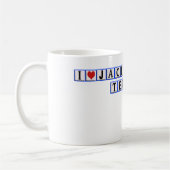 コップ/マグ- I愛(ハート)ジャックラッセルテリア コーヒーマグカップ (左)