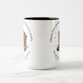 コップ、Almostaの農場の乗車の秋2012年 ツートーンマグカップ (中央)