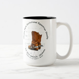 コップ、Almostaの農場の乗車の秋2012年 ツートーンマグカップ