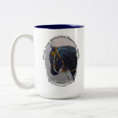 コップ、Almostaの農場の乗車の秋2014年 ツートーンマグカップ (左)