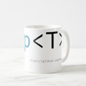 コップ<T> コーヒーマグカップ (正面右)