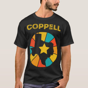 コッペルテキサス州ヴィンテージ動揺してお土産1 Tシャツ