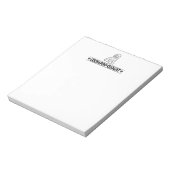 コッユーモアのあるカポ ノートパッド (回転)