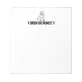 コッユーモアのあるカポ ノートパッド (正面)