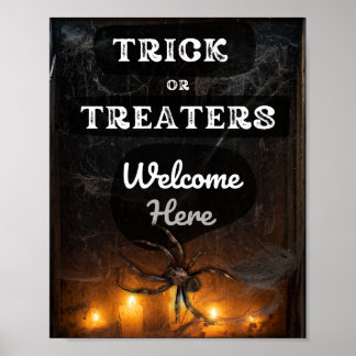 コツやトレーターがハロウィンを不気味歓迎 ポスター