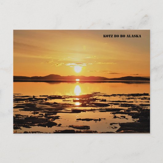 コツェブー・アラスカ ポストカード (正面)