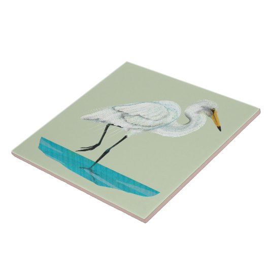 コツクホワイトヘロン タイル (側面)