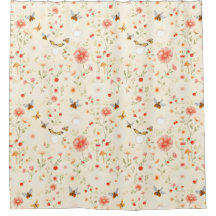 コテお洒落ガコーシャワーカーテン – 自然