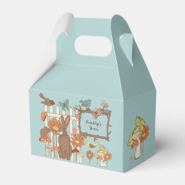 コテかわいらしガコアの鳥獣パーソナライズされた フェイバーボックス