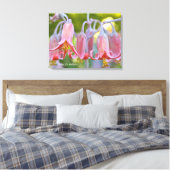 コティルドンの花by Debraリー・ボールドウィン キャンバスプリント (インサイチュ (寝室))