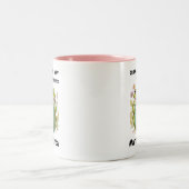 コテカスタムタケコアカップル周年記念フローラカエル ツートーンマグカップ (中央)