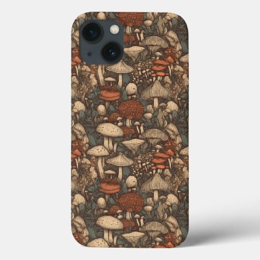 コテトリップ(幻覚体験)のようなジコアキノコiPhone / iPadケース Case-Mate iPhoneケース (裏面)