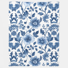 コテフランスのガコアフローラデザイン フリースブランケット