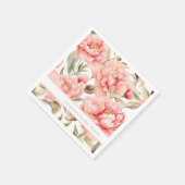 コテモダンガコア赤面フローラ スタンダードカクテルナプキン (角)