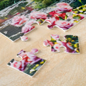 コテージお洒落とシャクナゲ ジグソーパズル (側面)