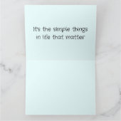 コテージお洒落ガーデン サンキューカード (内部)