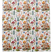 コテージお洒落コアヴィレッジ シャワーカーテン (正面)