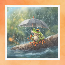 コテージお洒落ーコアエルバースデーパーティー スタンダードランチョンナプキン