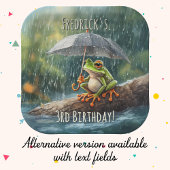 コテージお洒落ーコアエルバースデーパーティー ペーパープレート