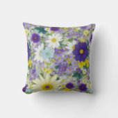 コテージかわいらしの花 クッション (正面)