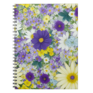 コテージかわいらしの花 ノートブック