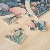 コテージかわいらしコアヴィレお洒落ッジ ジグソーパズル (側面)