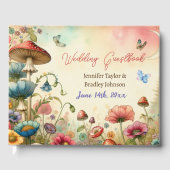 コテージかわいらしコアヴィンテージウェディング ゲストブック (正面)