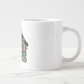 コテージに来ます ジャンボコーヒーマグカップ (右)
