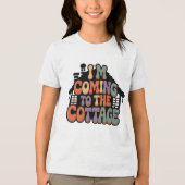 コテージに来ます トライブレンドＴシャツ (正面)