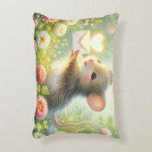 コテージのねずみからのラブレター草原 アクセントクッション (正面(垂直))