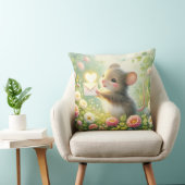 コテージのねずみからのラブレター草原 クッション (椅子)