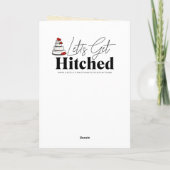 コテージのコアおめでとうのパーソナライズ カード (裏面)