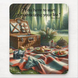 コテージのコア：ウィローの下のピクニック マウスパッド