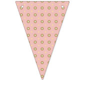 コテージのシックな男の子のベビーシャワーの旗布 バンティングフラッグ (第1の旗)