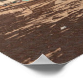 コテージのビーチ ポスター (角)