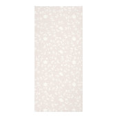 コテージのピンクの願い赤ちゃんシャワーゲームラックカード ラックカード (裏面)