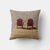 コテージの人生を楽しむこと クッション (裏面)