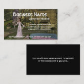 コテージの名刺(不動産仲介業者)のプリンセス 名刺 (正面/裏面)