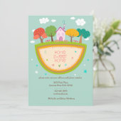 コテージの家の移動発表 案内状 (スタンド正面)