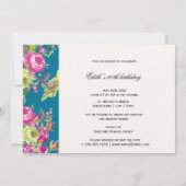 コテージの庭の自由のスタイル|のパーティの招待状 招待状 (裏面)