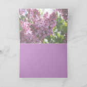 コテージのCHINTZ カード (内部)