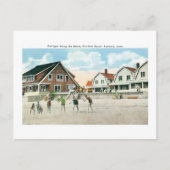 コテージは海岸に沿って、フェアフィールド、コネチカット ポストカード (正面)