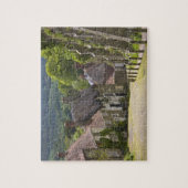 コテージは金ゴールドヒル、シャフテスベリー、ドーセット。 ジグソーパズル (縦)